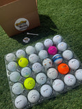 The ‘Good Egg Box’ Golf Balls